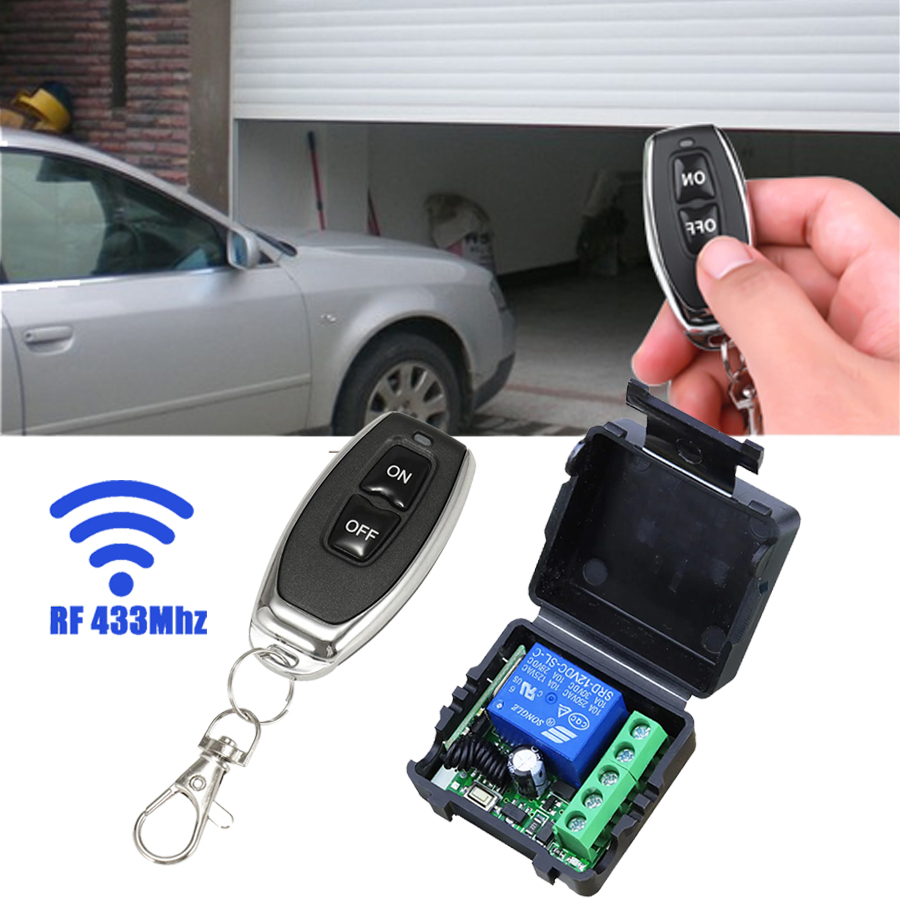 433Mhz Receiver Module - DC 12V Remote Control Smart Switch