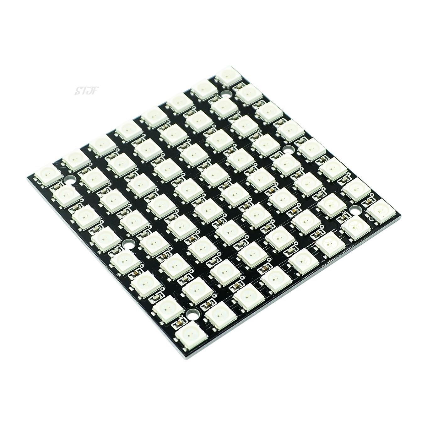 WS2812 smd LED 5050 RGB 8x8 64 - Rgb Led Matrix 8X8 recension och pris