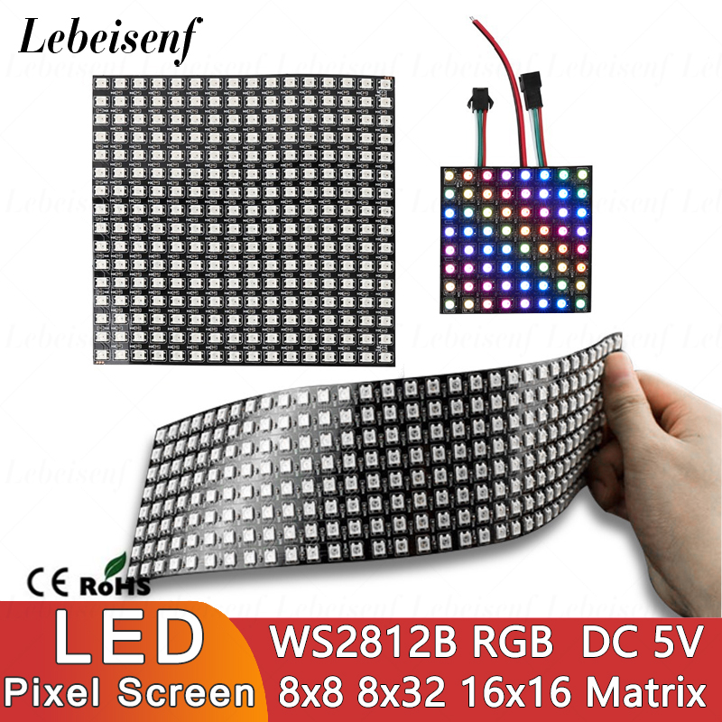 LED Digital Pixels Screen WS28 - Rgb Led Matrix 8X8 recension och pris