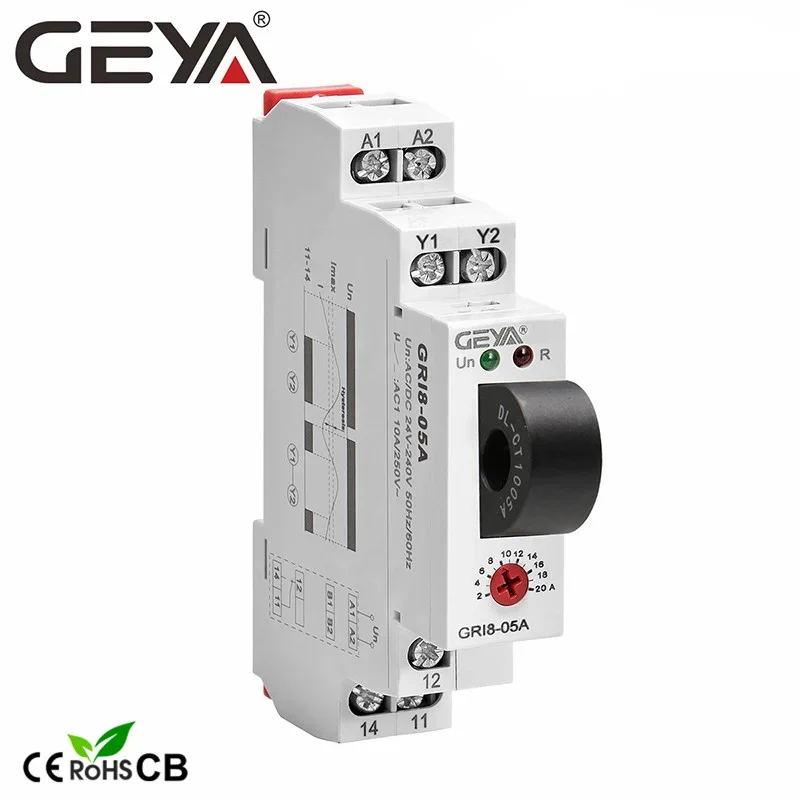 GEYA GRI8-05 AC OR DC Current  - Shelly Relay Module recension och pris