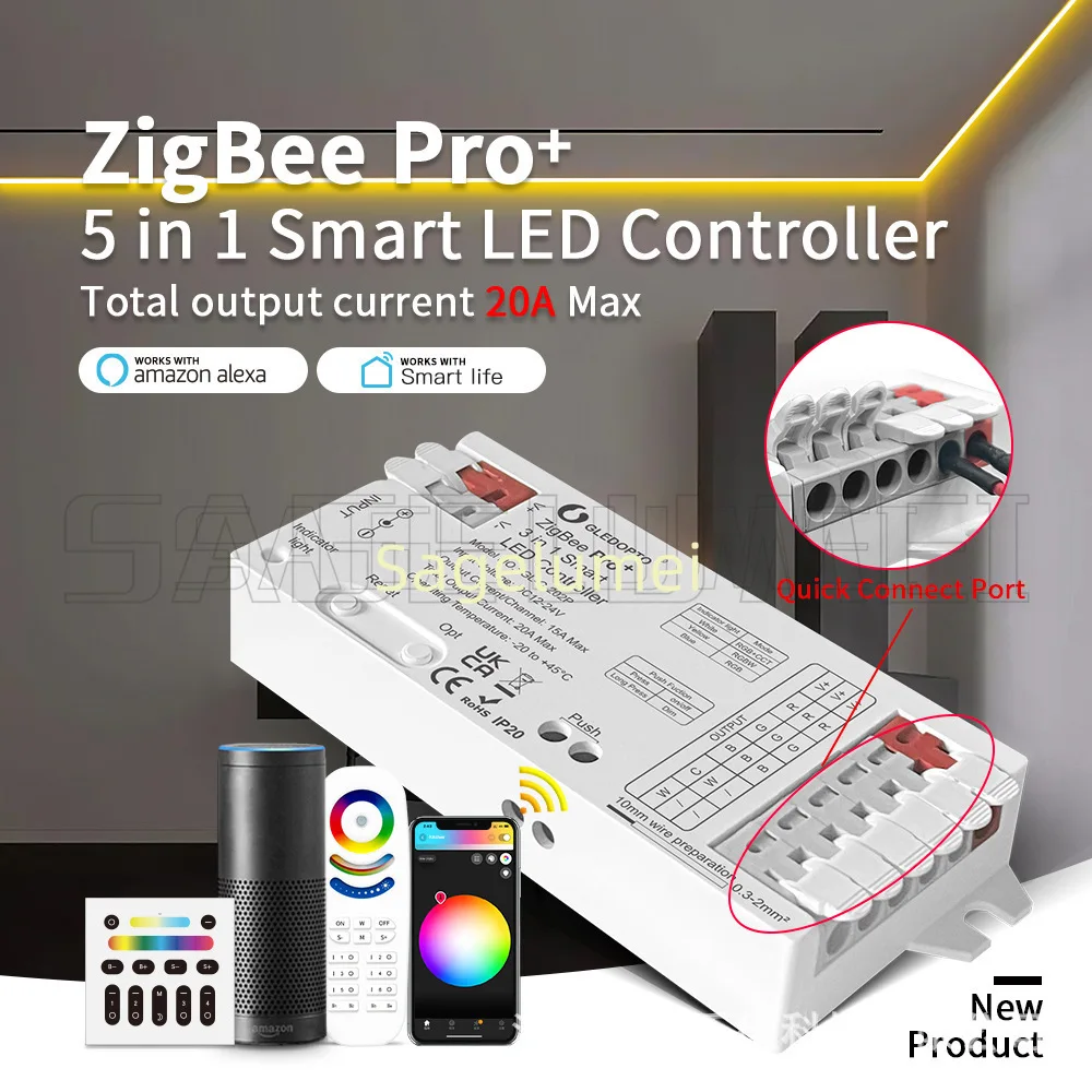 GLEDOPTO GL-C-201P/202P/203/60 - Zigbee Coordinator Stick recension och pris