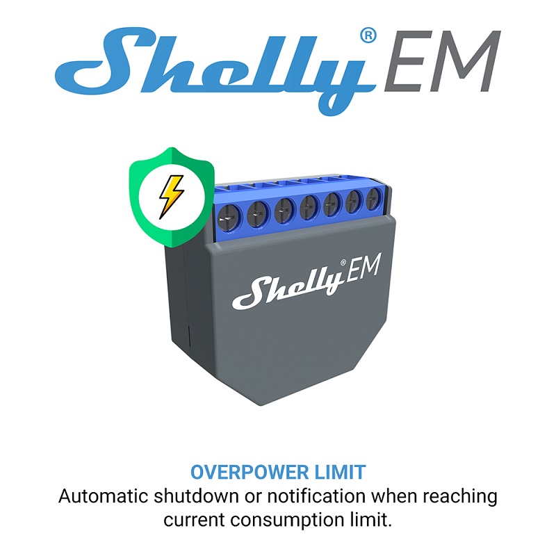 SHELLY EM Wifi Smart Life Cont - Shelly Relay Module recension och pris