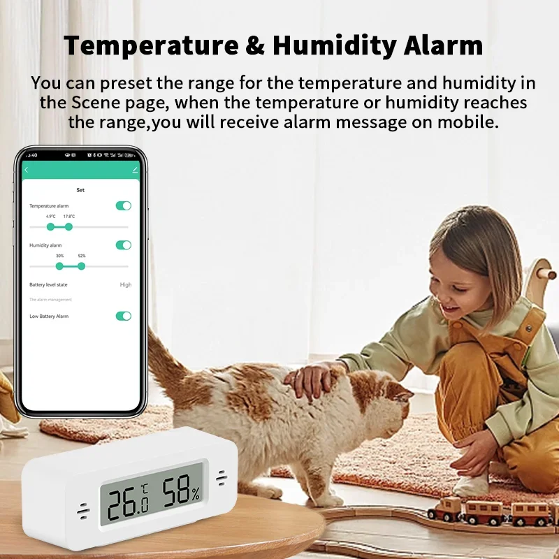 Tuya WiFi Zigbee Mini Temperat - Home Automation Technology recension och pris