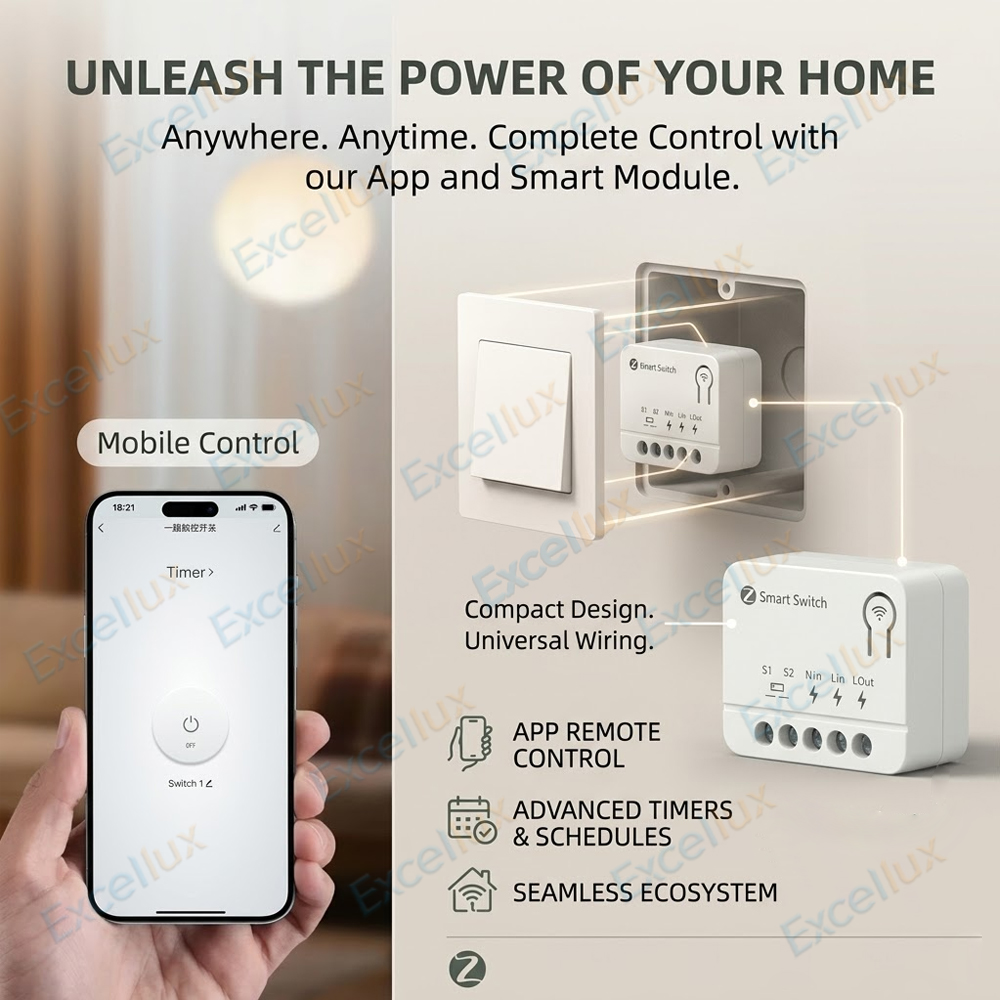 Zigbee 3.0 Mini Smart Switch D - Smart Home Automation Diy recension och pris