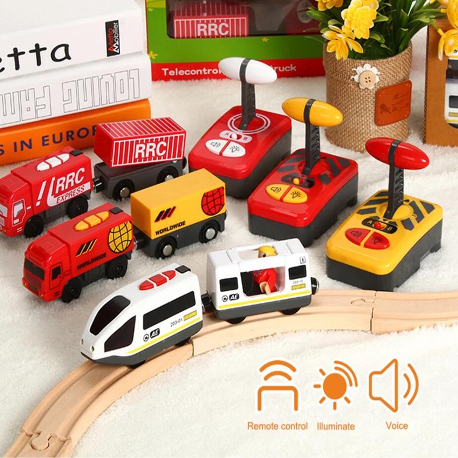 Wooden RC Train Railway Access - Home Automation Tutorial recension och pris