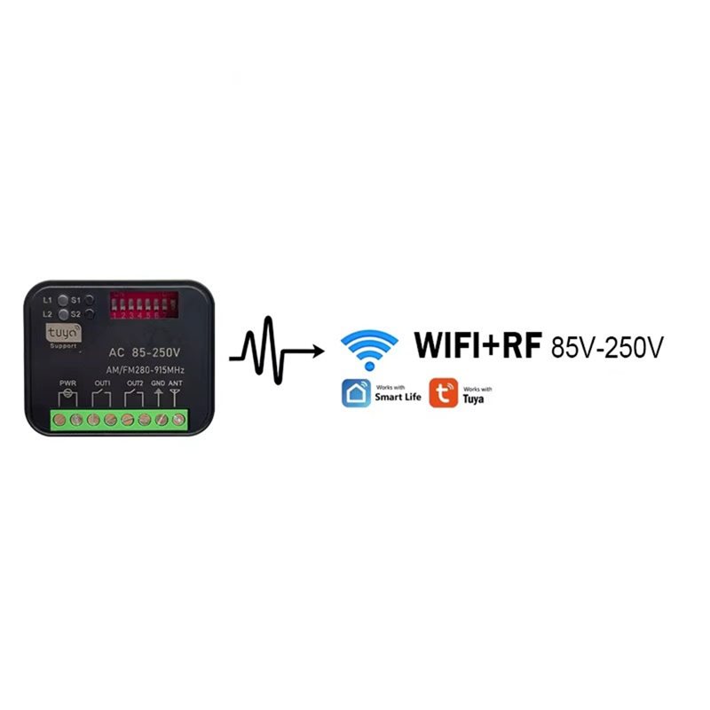 3CGRO-For RX MULTI Tuya Wifi S - 433Mhz Receiver Module recension och pris