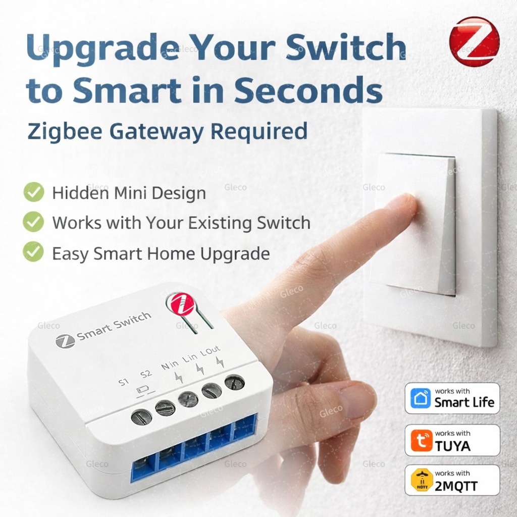 ZigBee Tuya Smart Switch Modul - Diy Home Automation Hub recension och pris