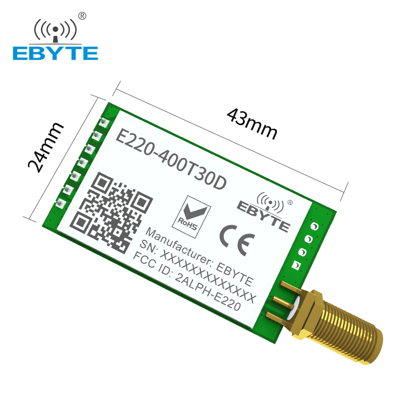LoRa LLCC68 433MHz Wireless Mo - 433Mhz Receiver Module recension och pris