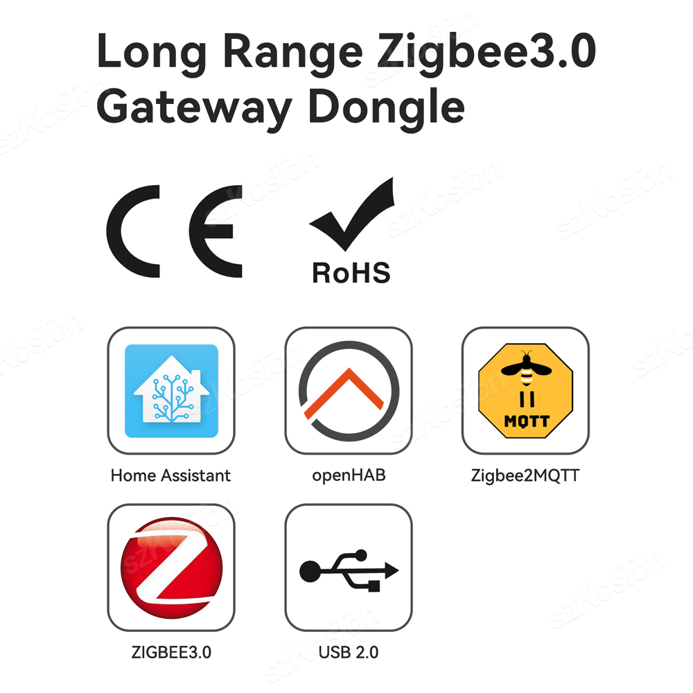 ZigBee 3.0 USB Dongle Plus-E U - Zigbee Coordinator Stick recension och pris