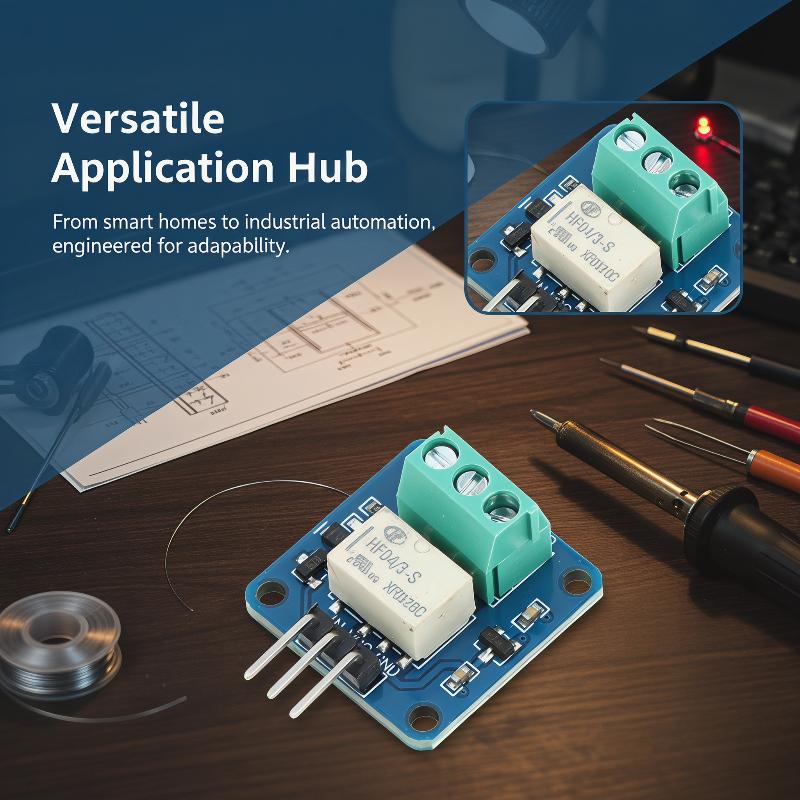 DC 3V Mini Signal Relay Module - Diy Automation Projects recension och pris
