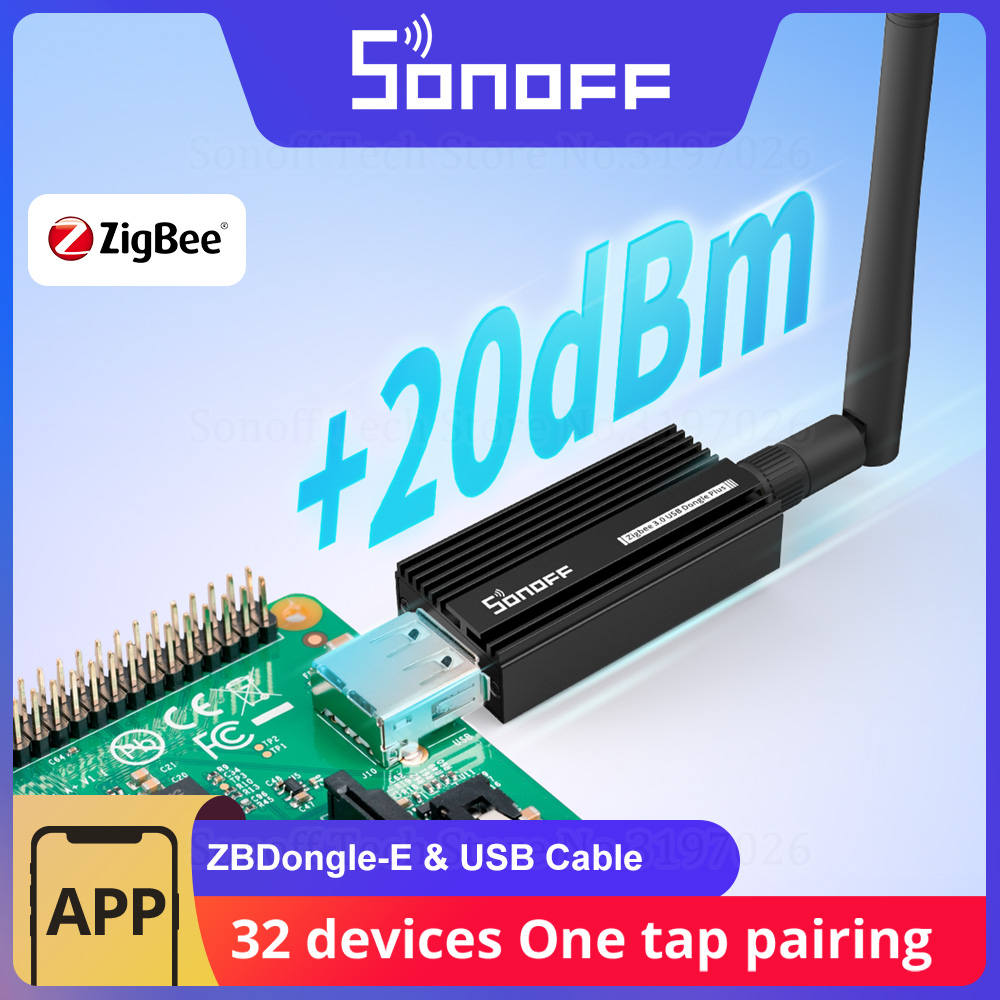 SONOFF ZBDongle-E USB Dongle P - Zigbee Coordinator Stick recension och pris