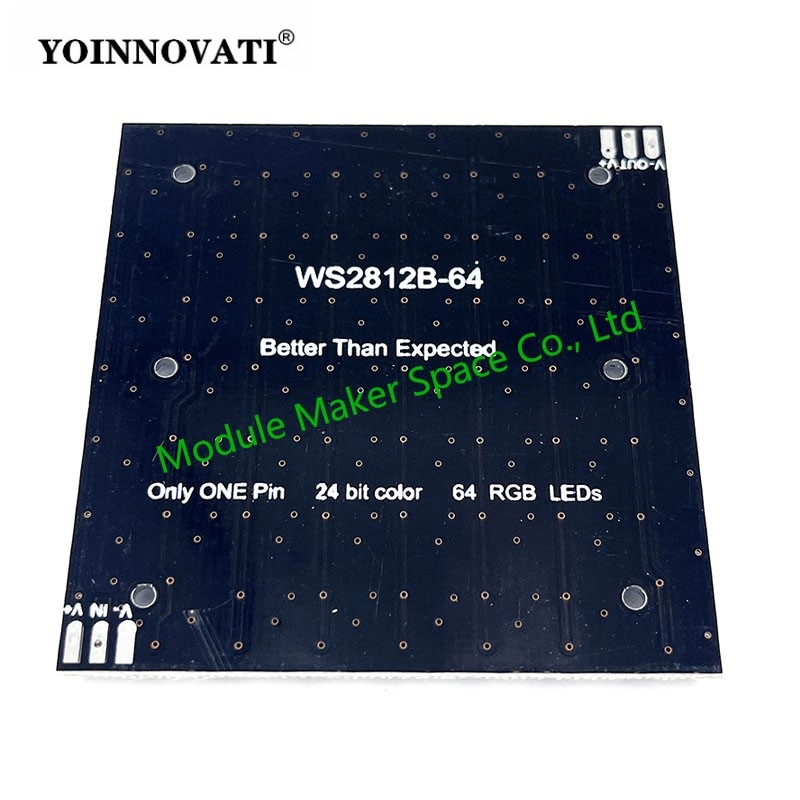 WS2812 LED 5050 RGB 8x8 LED Ma - Rgb Led Matrix 8X8 recension och pris
