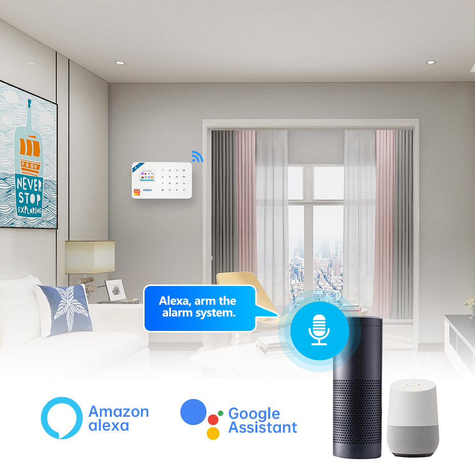 KERUI Security Alarm System Ki - Smart Home Automation Diy recension och pris
