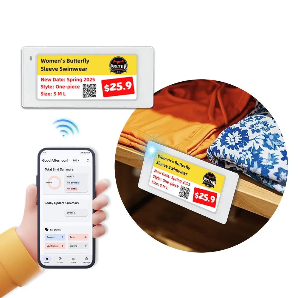 10pcs 2.9 Inch Size Digital Pr - Display Epaper 2.9 recension och pris