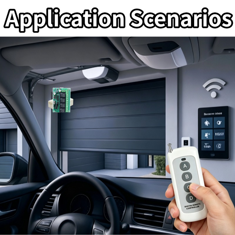 Universal Wireless Remote Cont - 433Mhz Receiver Module recension och pris