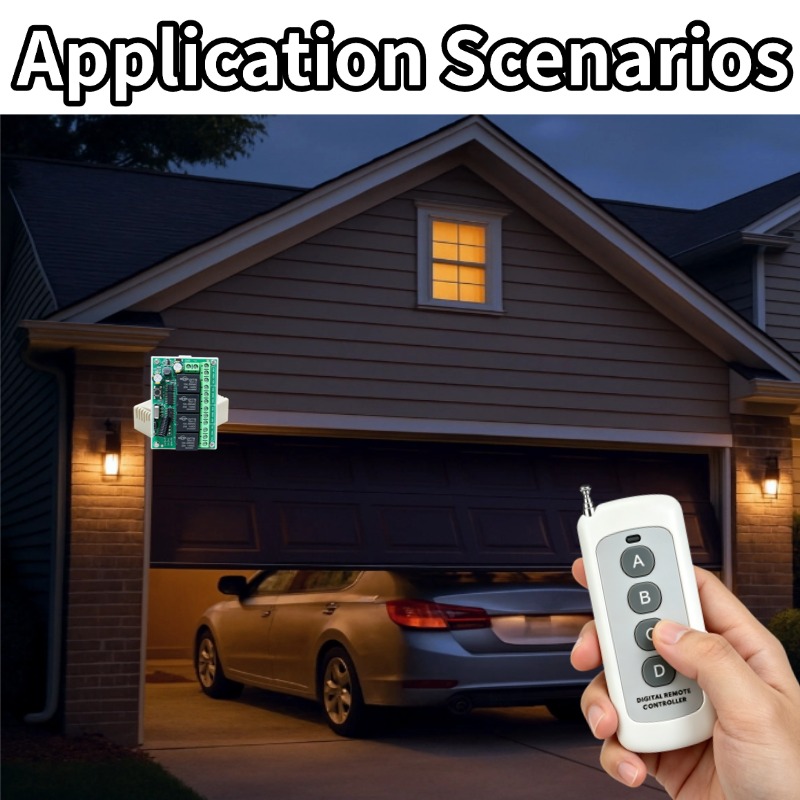 Universal Wireless Remote Cont - 433Mhz Receiver Module recension och pris