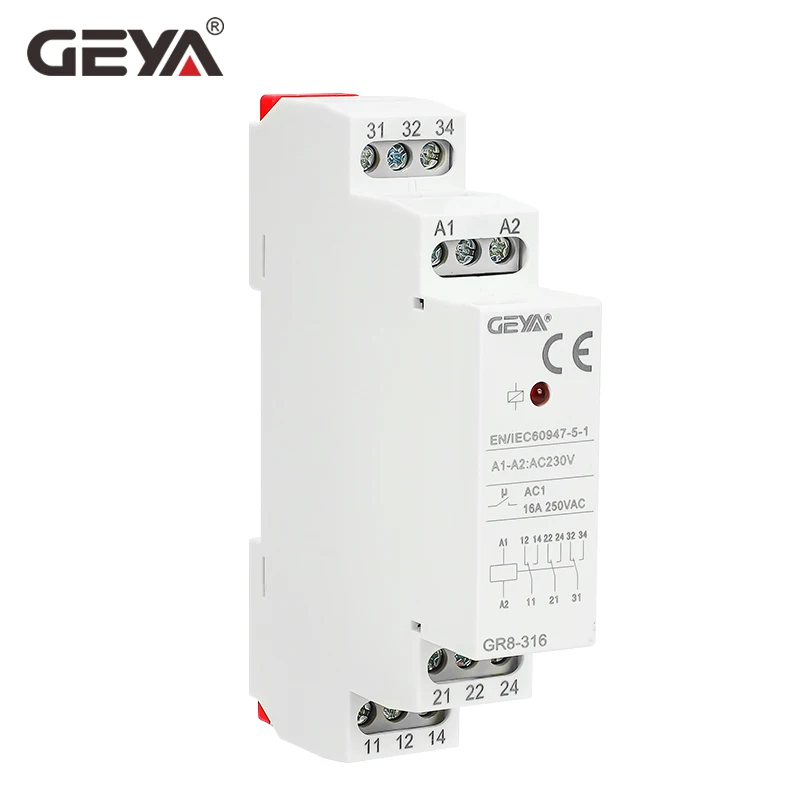 GEYA GR8-316 Switch Relay Inte - Shelly Relay Module recension och pris