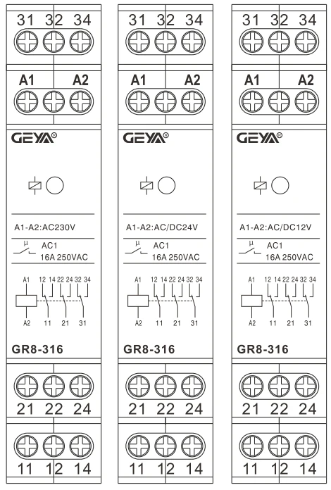 GEYA GR8-316 Switch Relay Inte - Shelly Relay Module recension och pris
