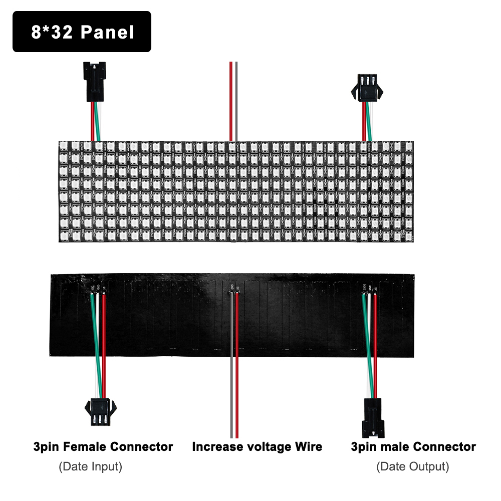 DC5V WS2812B 5050 RGB SMD Flex - Rgb Led Matrix 8X8 recension och pris