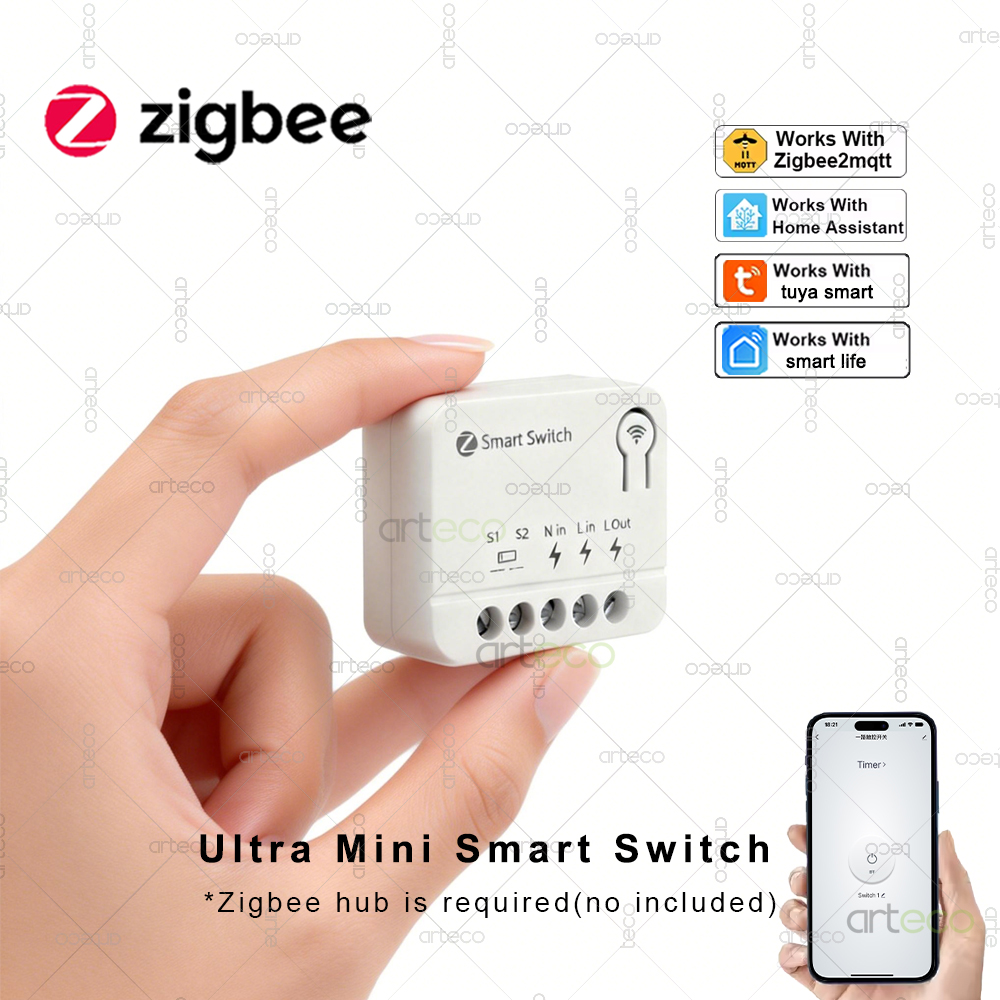 Zigbee Mini Breaker DIY Smart  - Home Automation Technology recension och pris